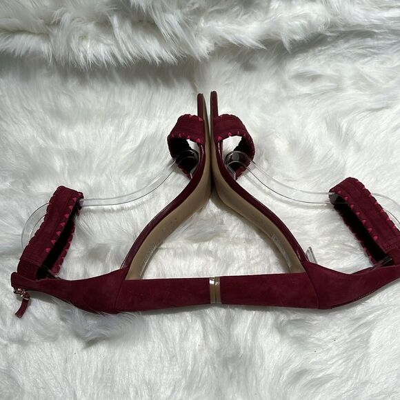 {WHBM}Nathalie Madder Suede/Leather Strappy Heels Size 10M.   B72 - Picture 10 of 11